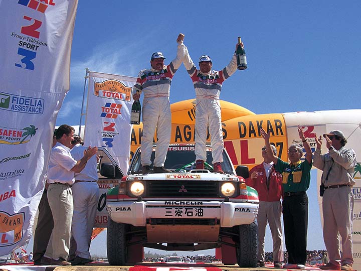 Mitsubishi's Pajero Dominance in the Dakar Rally