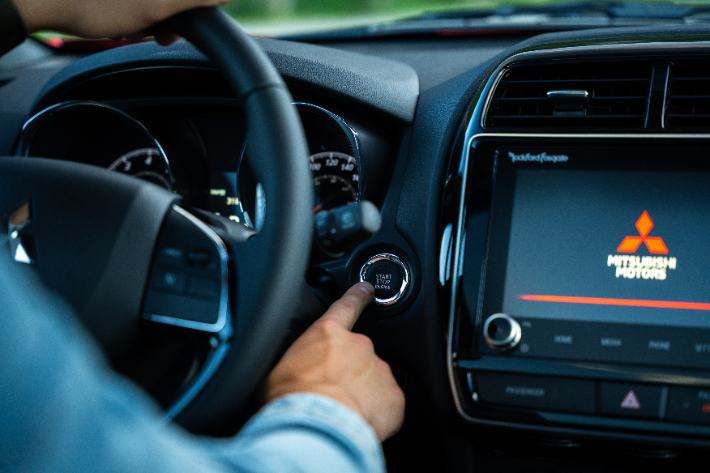 The push-to-start system in the RVR