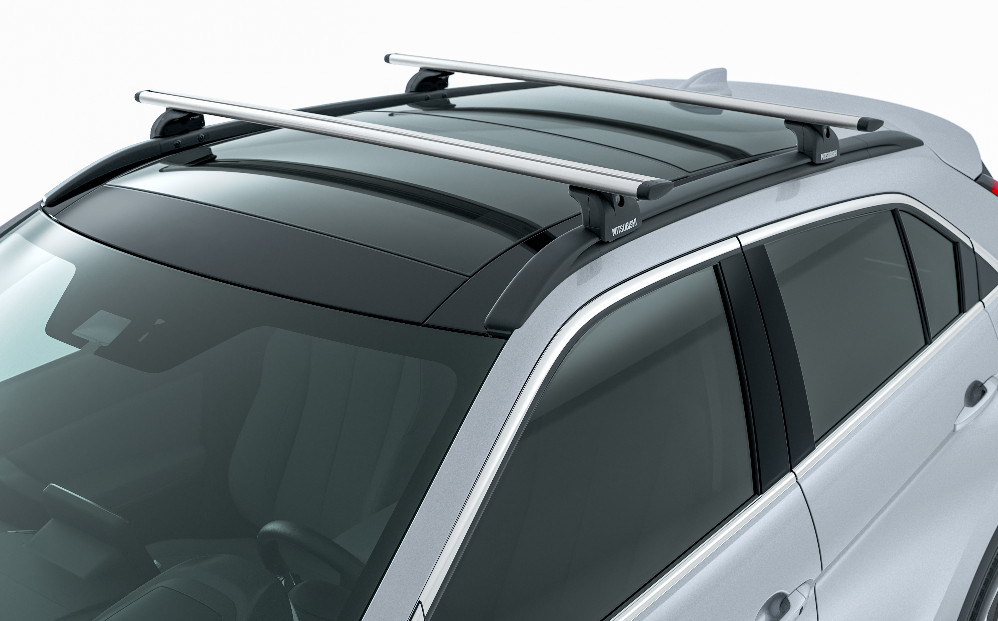 Snailfly Fit for 2018 2019 Mitsubishi Eclipse Cross Roof Rack Rail Adjustable Cross Bars 並行輸入品