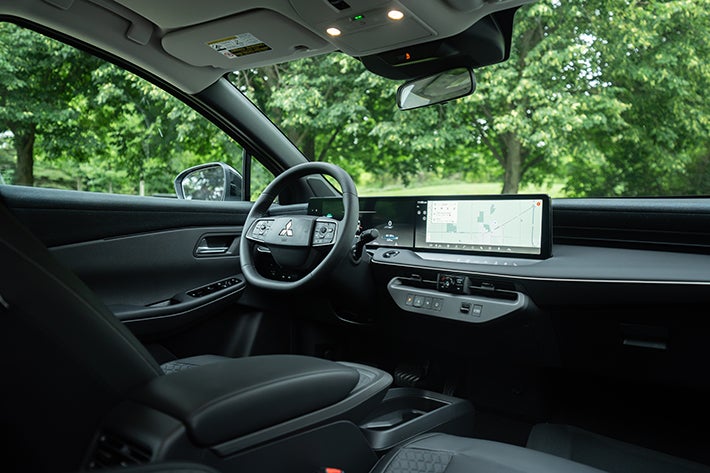 The Intelligent Route Planner on the 14.3” display