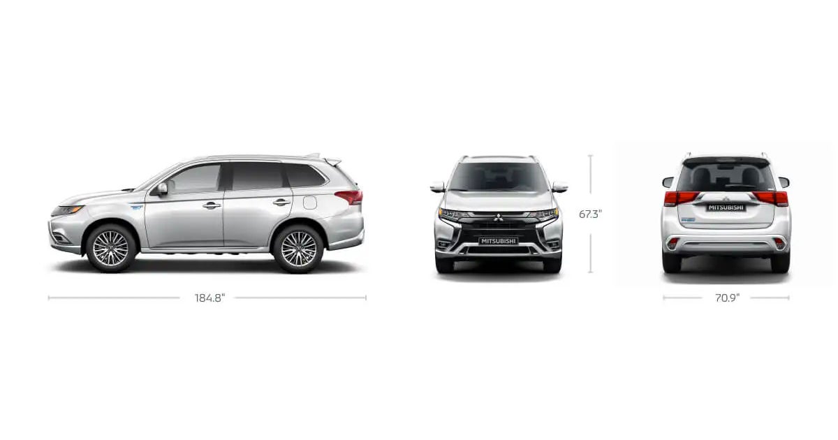 2024 Outlander PHEV Specifications Mitsubishi Motors Canada